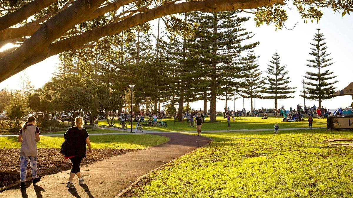 The beautiful Busselton foreshore