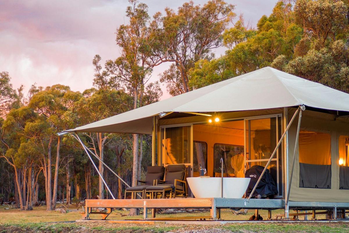 Kaarta Tent (our sunset tent)