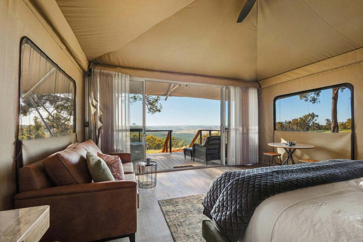 Yira Tent with incredible valley views