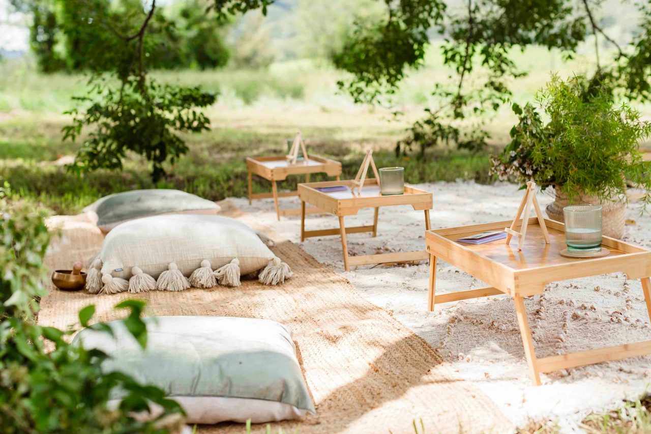 Get comfy under the trees