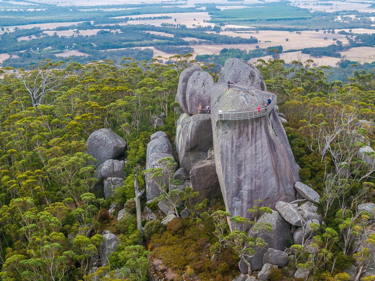 Granite Skywalk at Castle Rock, Porongurup National Park