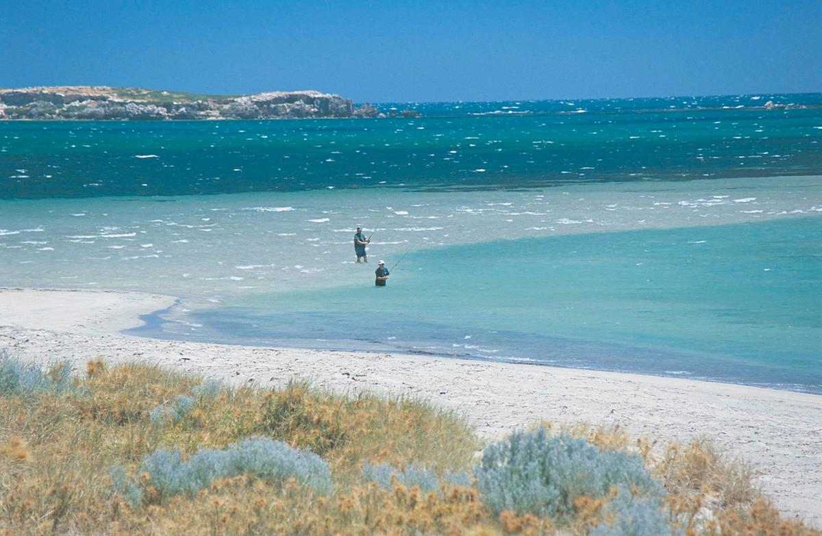 Beach fishing