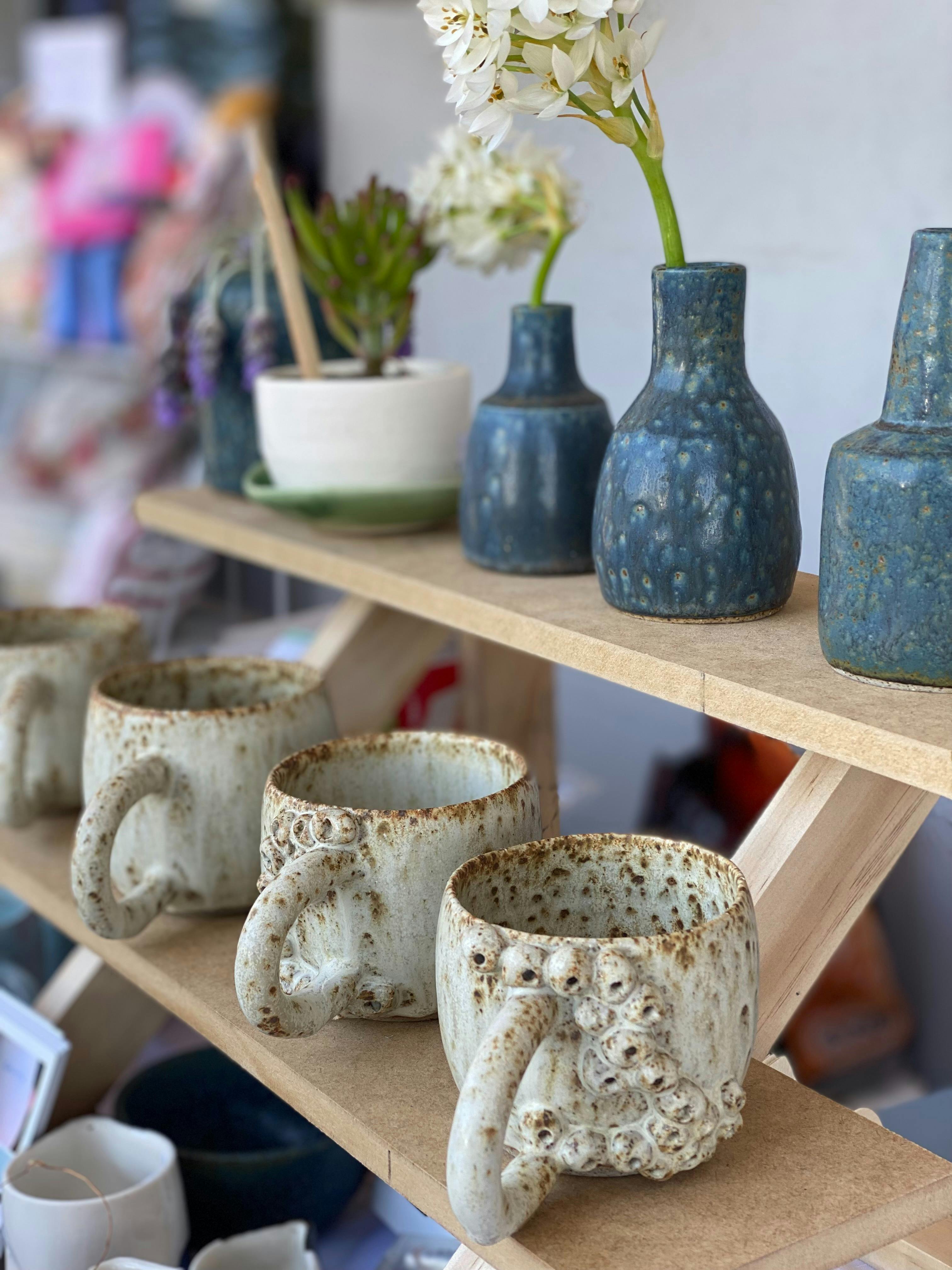 Handmade pottery