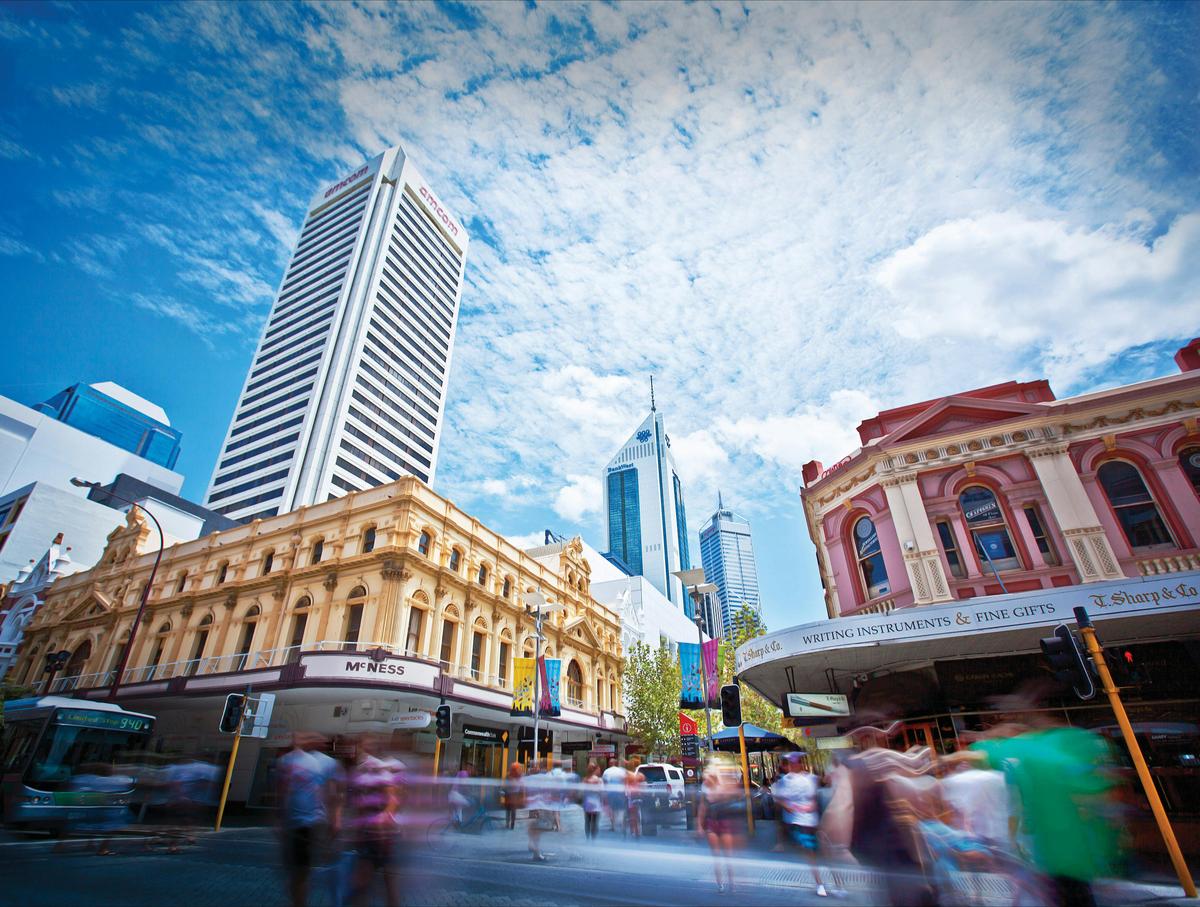 Heart of Perth's CBD