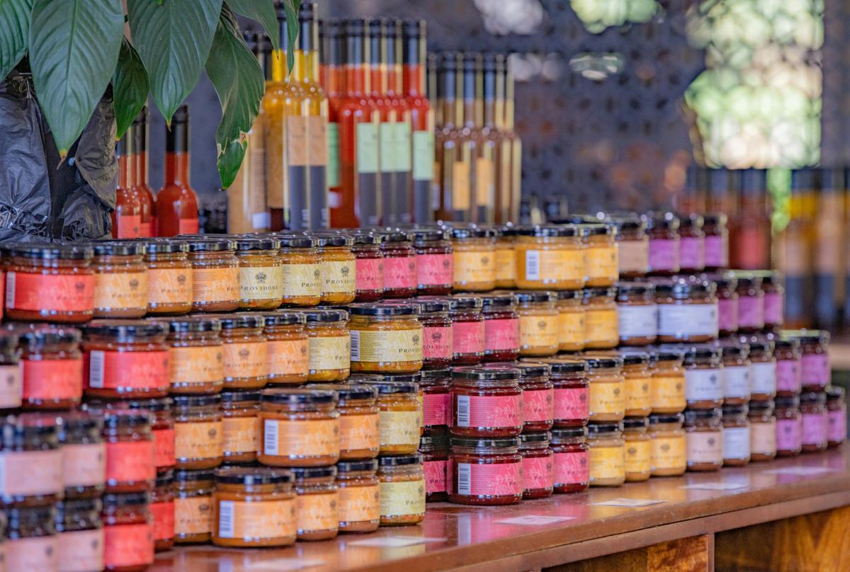 Sauces, jams, chutneys and relishes made at Providore