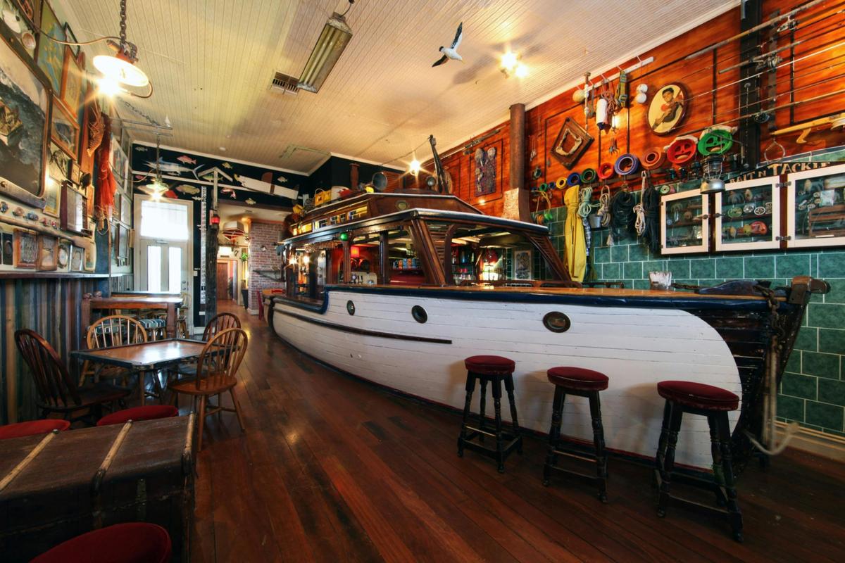 The bar