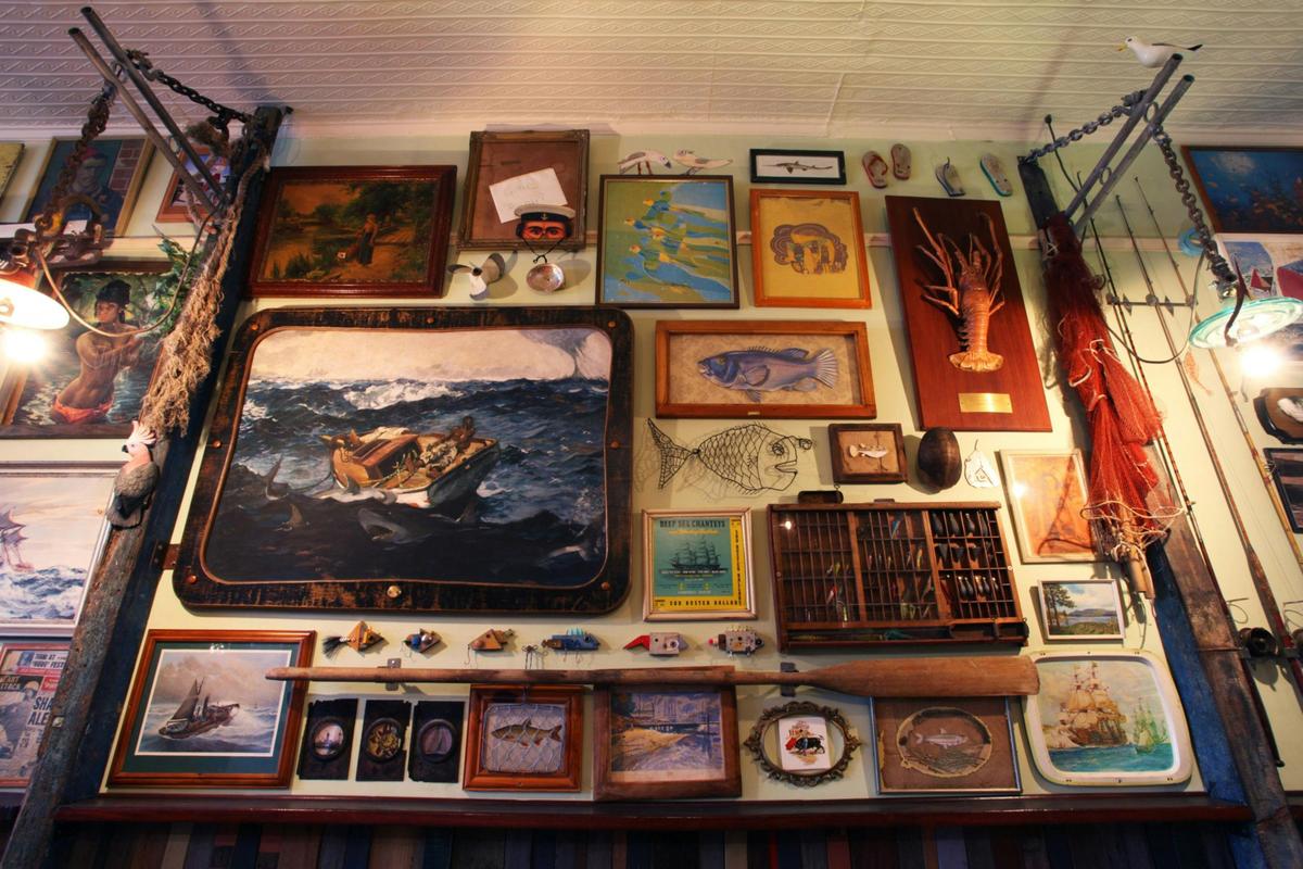 Main room wall