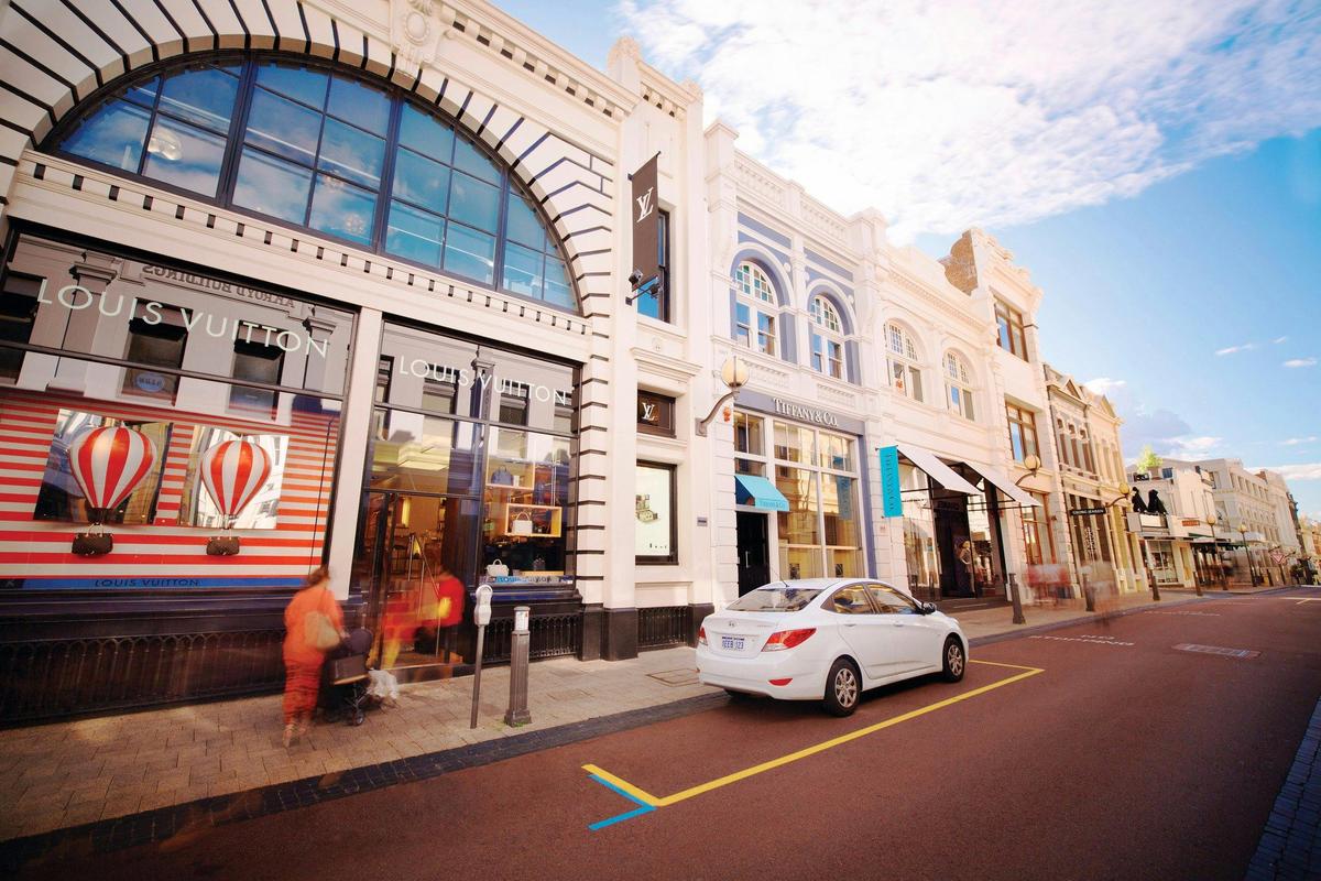 King Street shopping, Perth