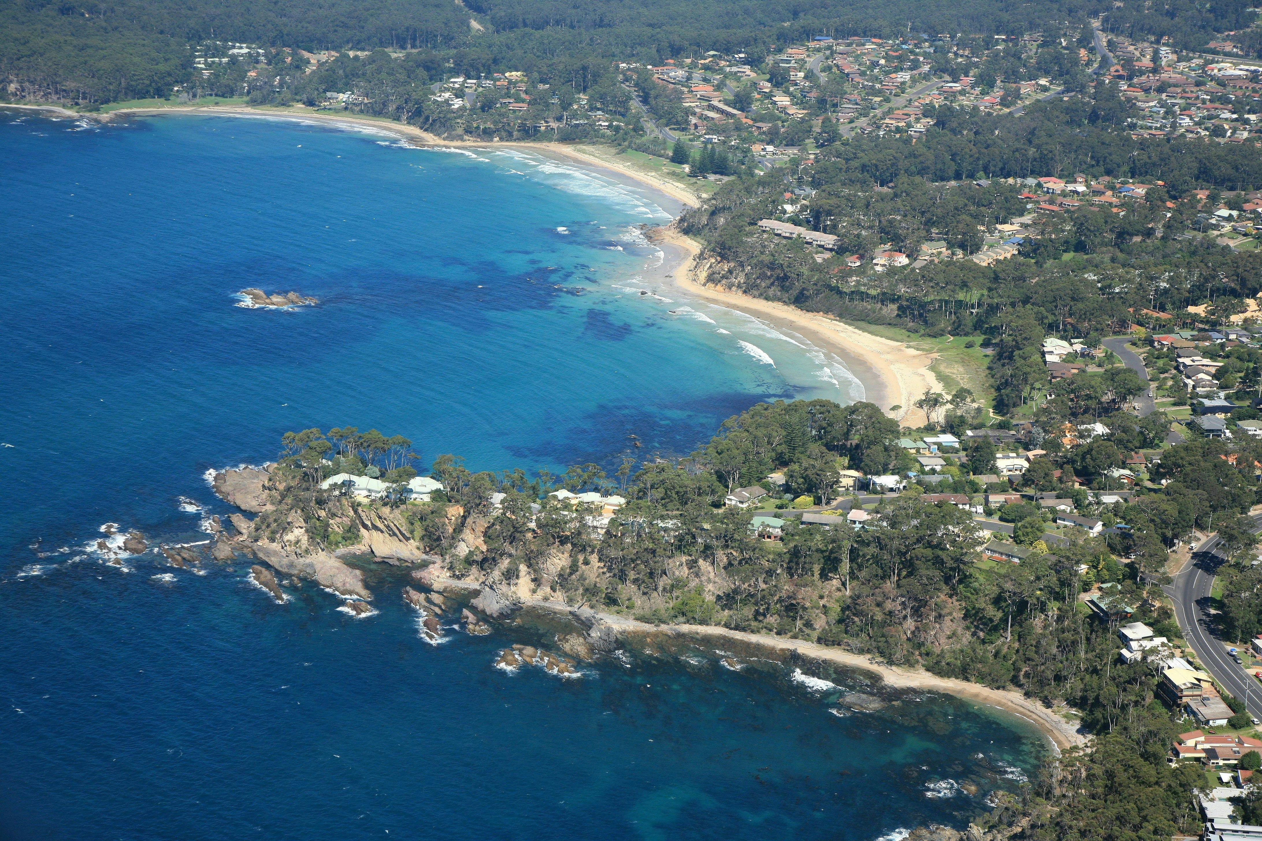 Aerial of Sunshine Cove