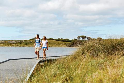 Rottnest Island Salt Lakes