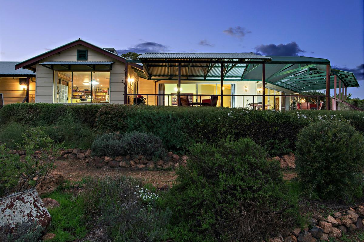 Building view from garden