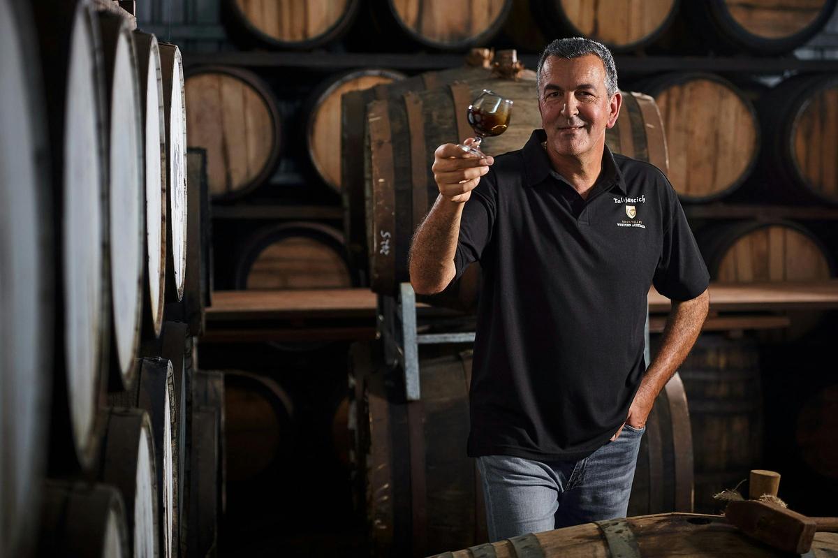 Winemaker James Talijancich