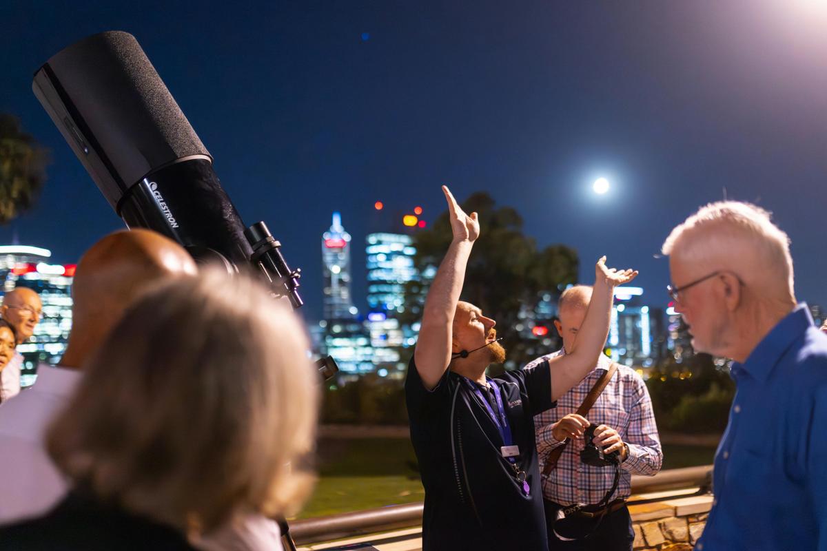 Stargazing at Kings Park