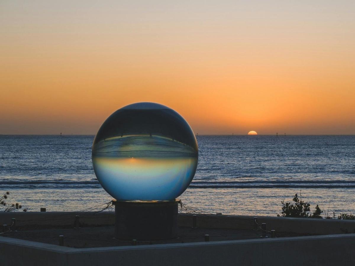 The Big Marble by sunset, Geraldton