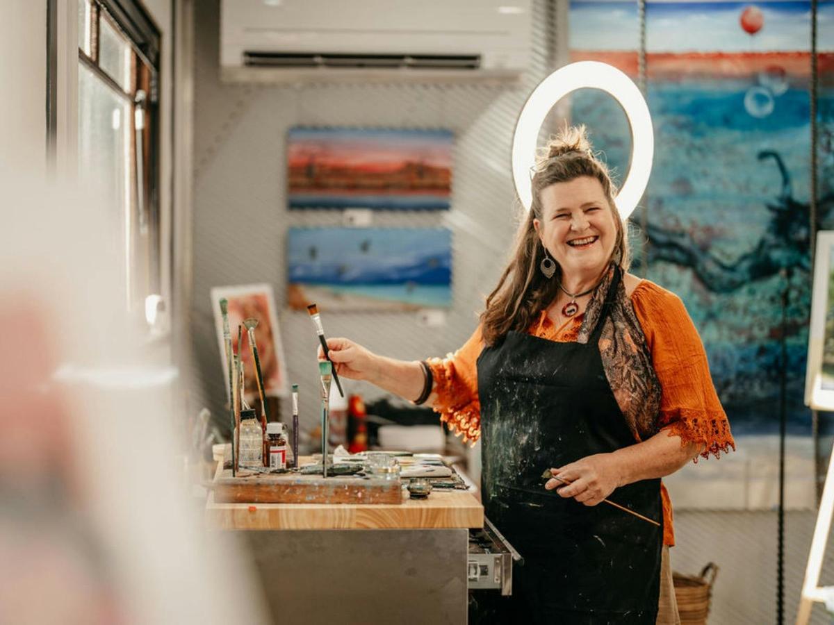 suzy at work
