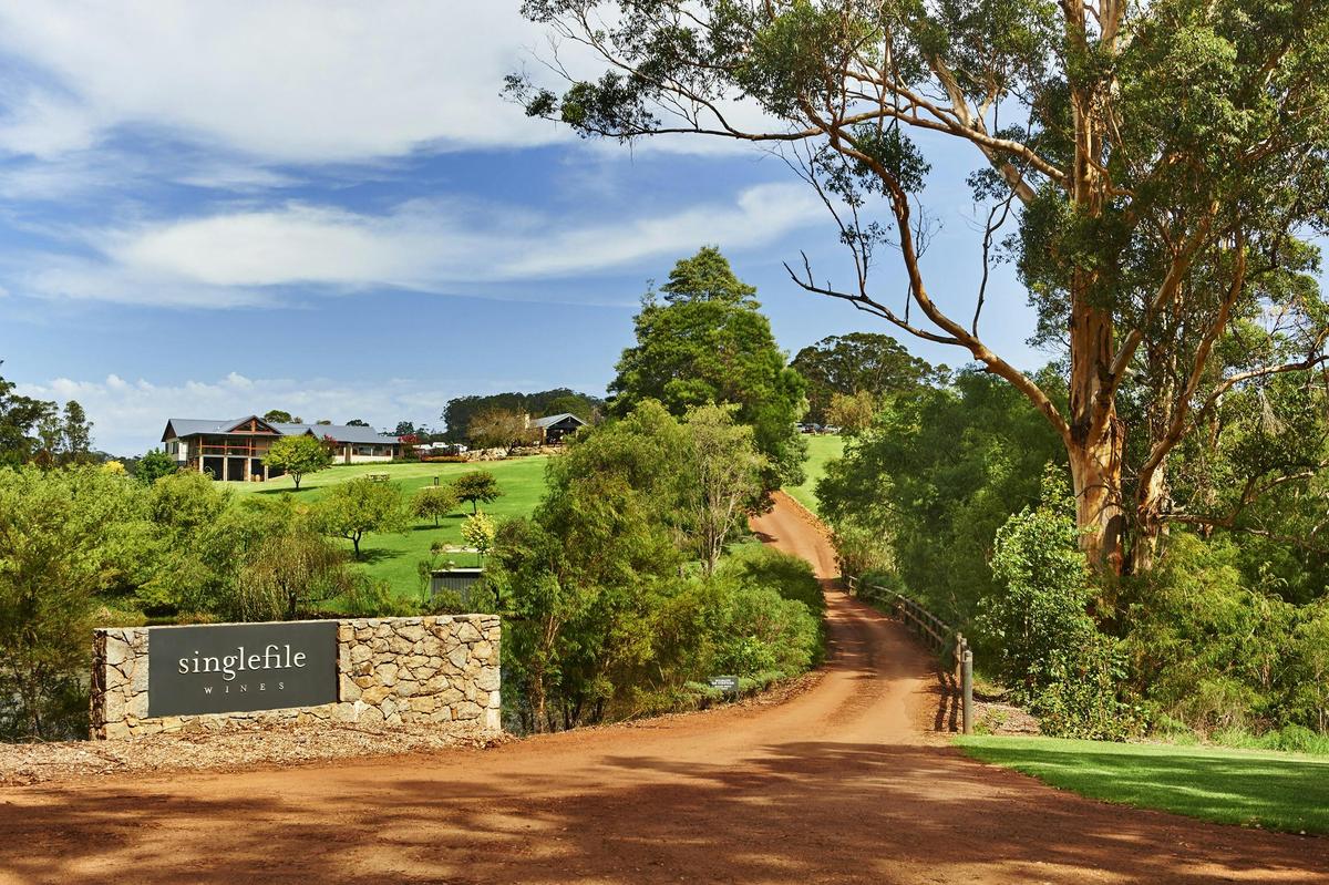 The Cellar at Singlefile Wines in Denmark, WA