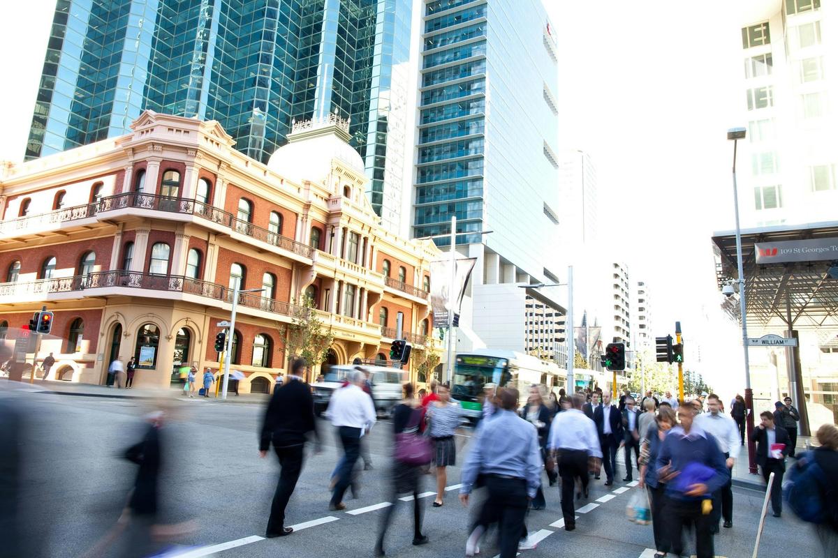 Boom or Bust Trail, Perth CBD, Perth, Western Australia