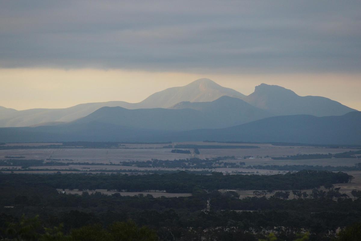 Mountain view "The Sleeping Lady"