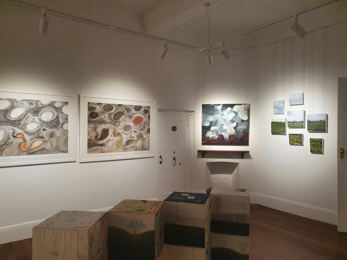 Ebb+Flow exhibition at The Bank Gallery