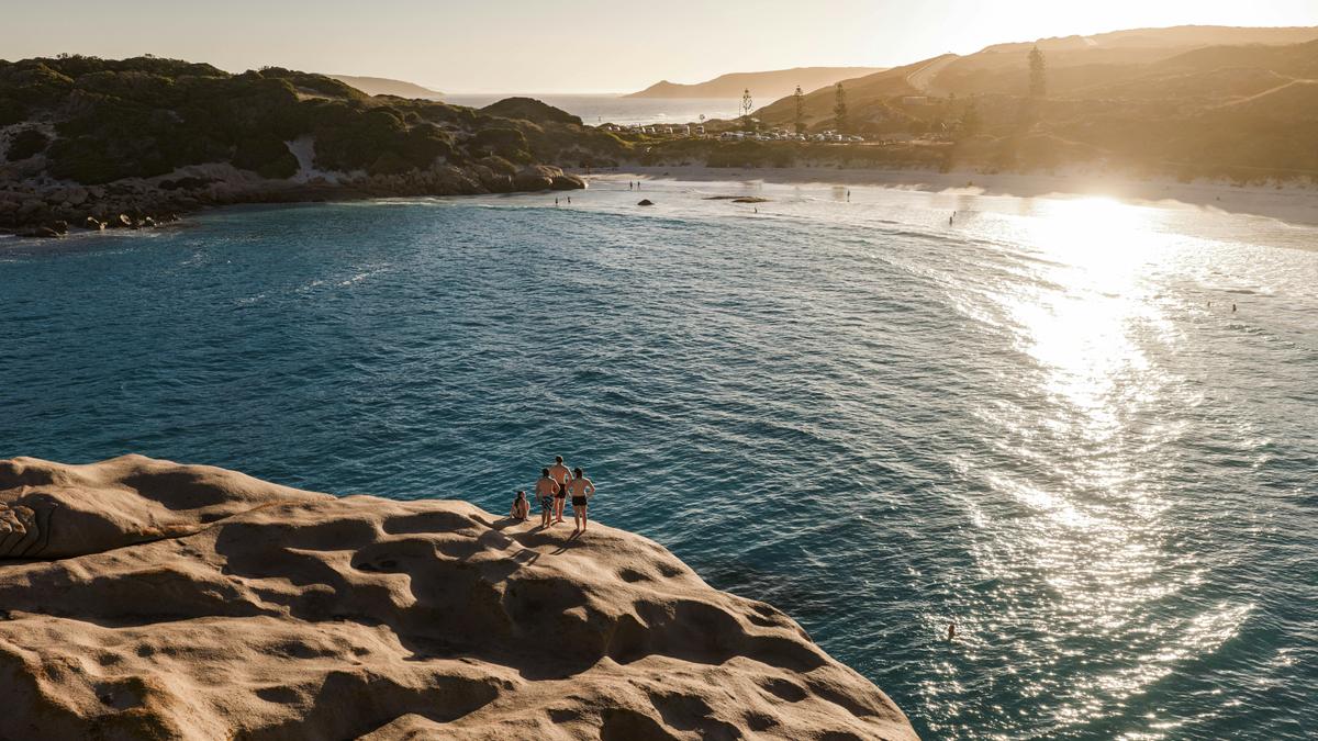 twilight beach