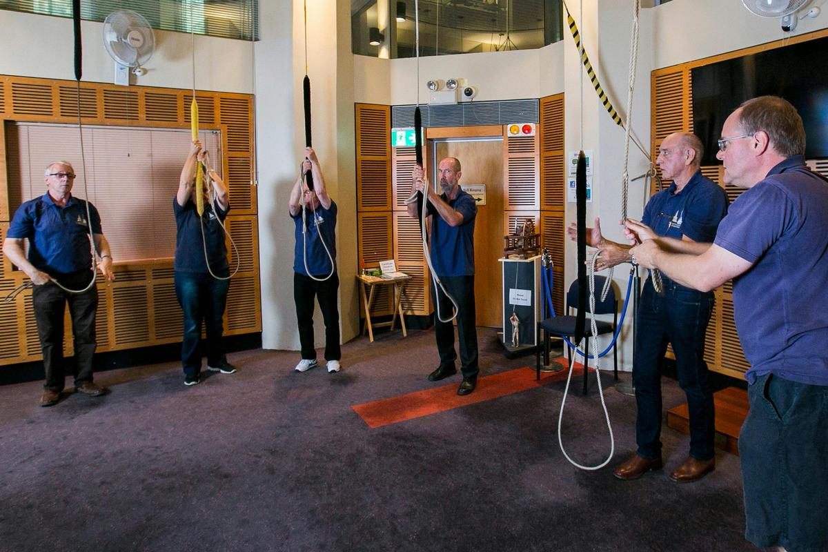 Bellringers at the Bell Tower