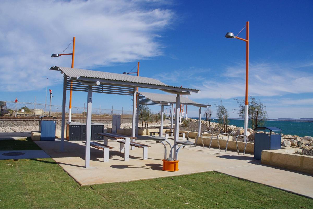 Public facilities at the Esplanade