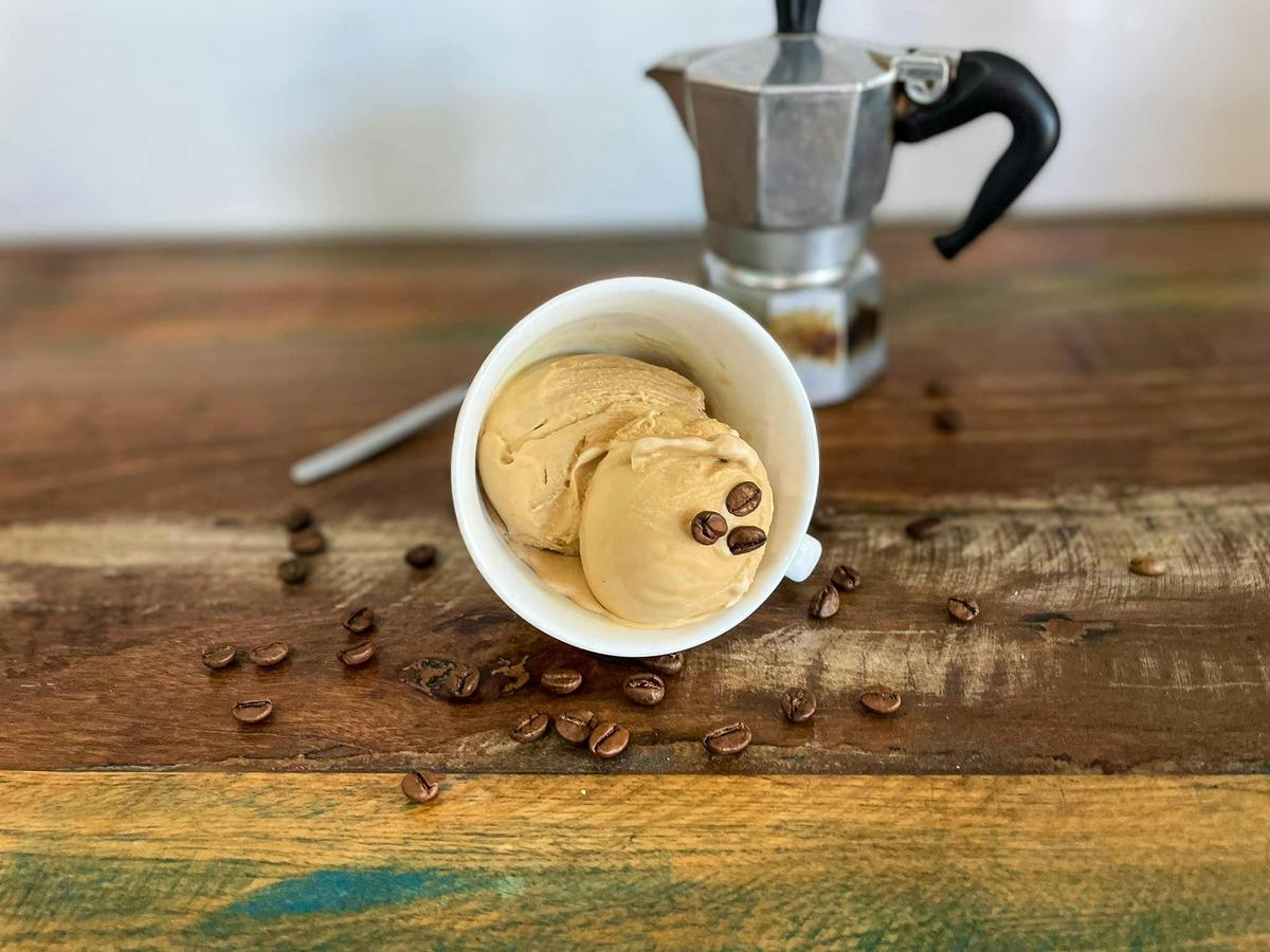 coffee ice cream