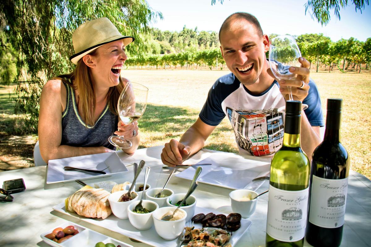 Exclusive lunch in the Margaret River vineyards
