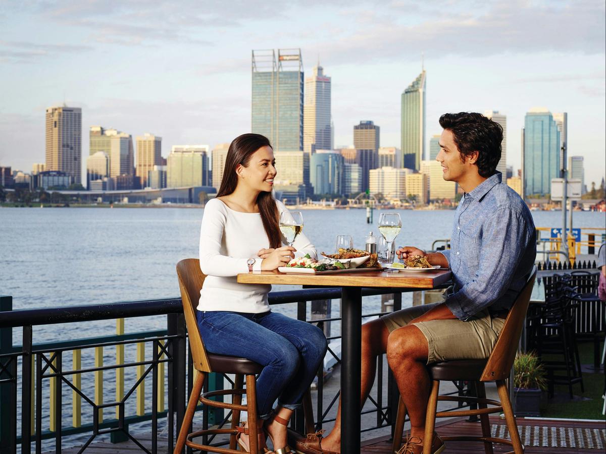 Dining by the Swan River