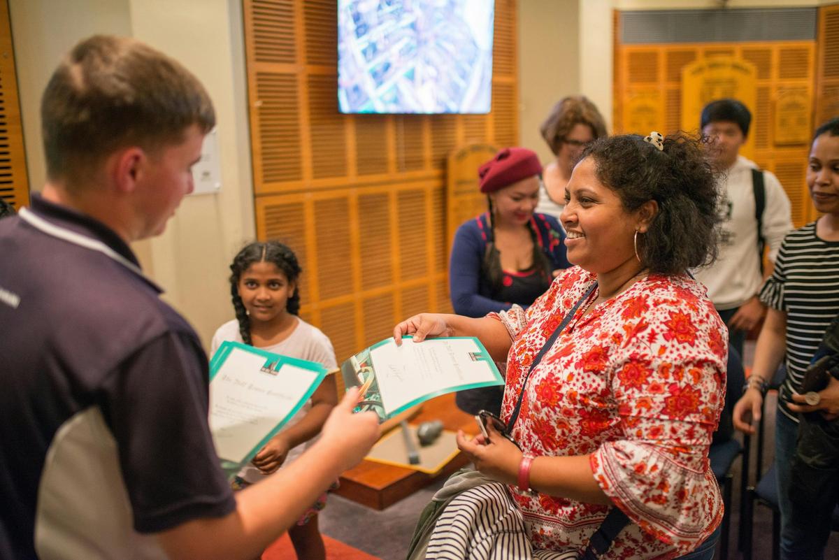 Receiving the chiming certificate