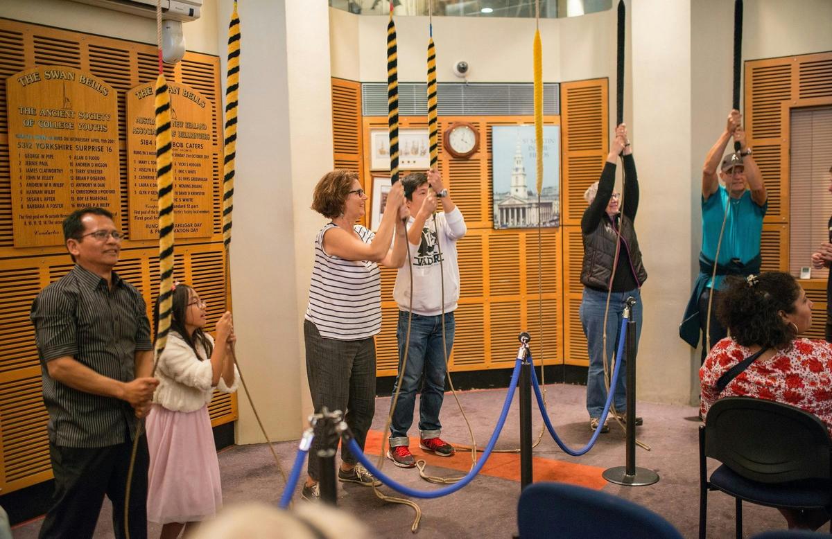 Chiming the bells