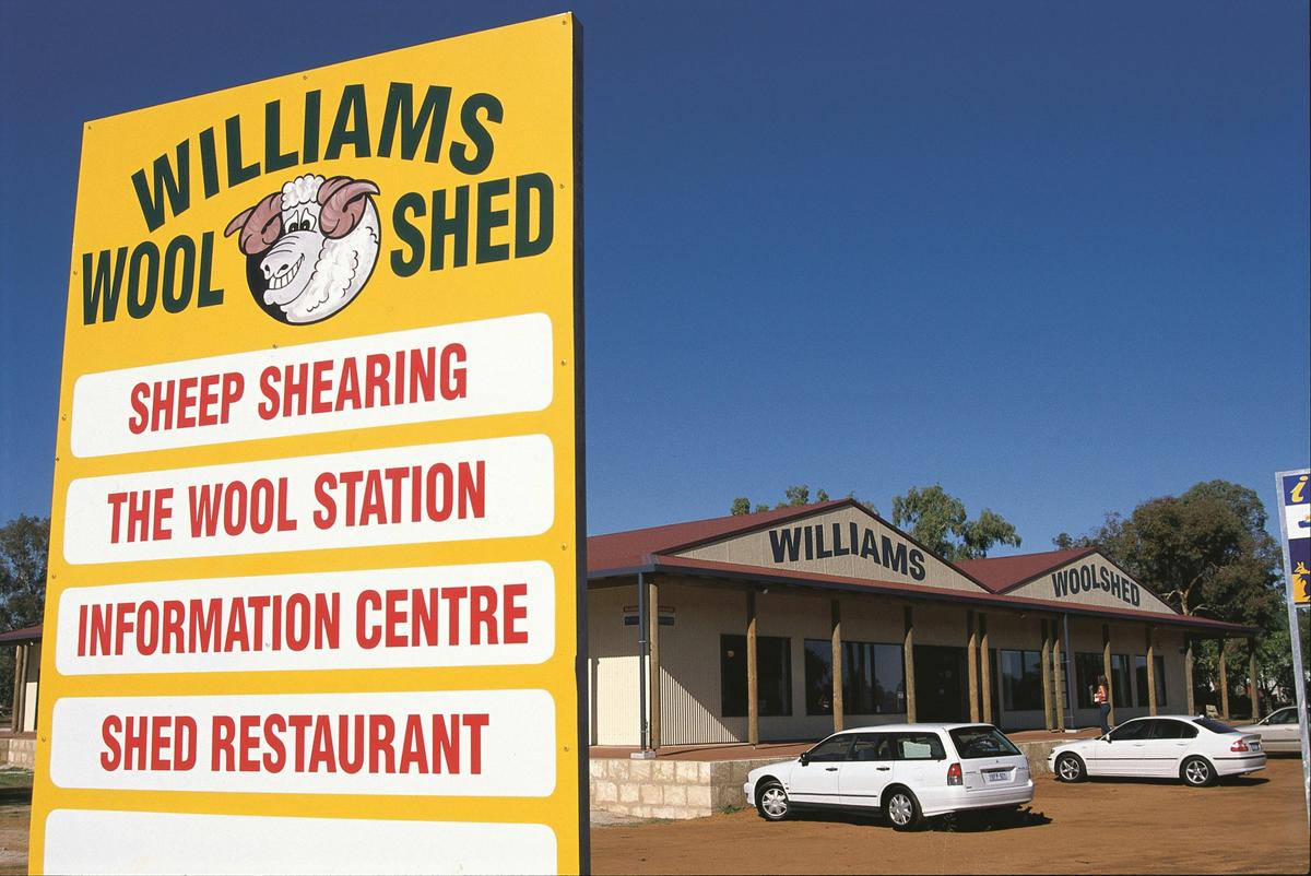 The Williams Woolshed, Williams, Western Australia