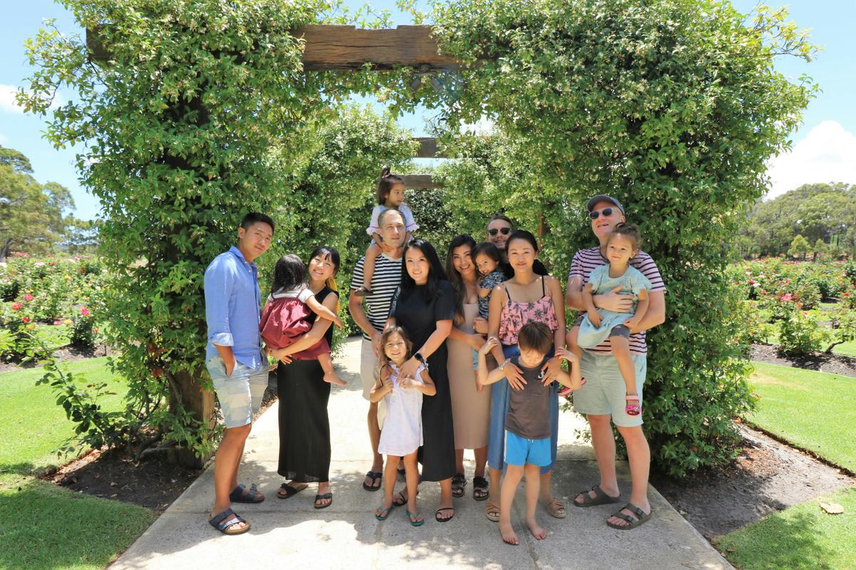 A family enjoying a family fun day private tour in Margaret River.