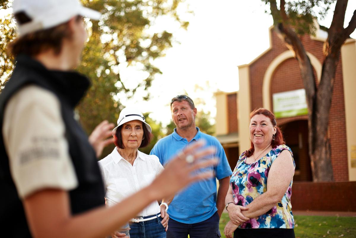 Join a tour at Whiteman Park