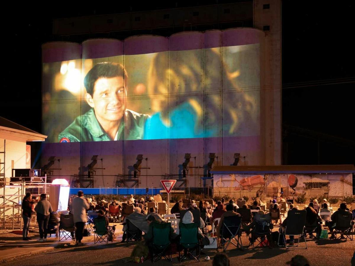 Top Gun Movie Projection