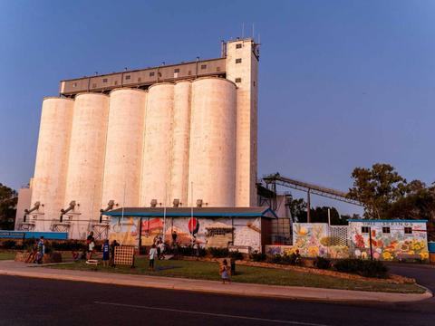 Three Springs Silo Projection