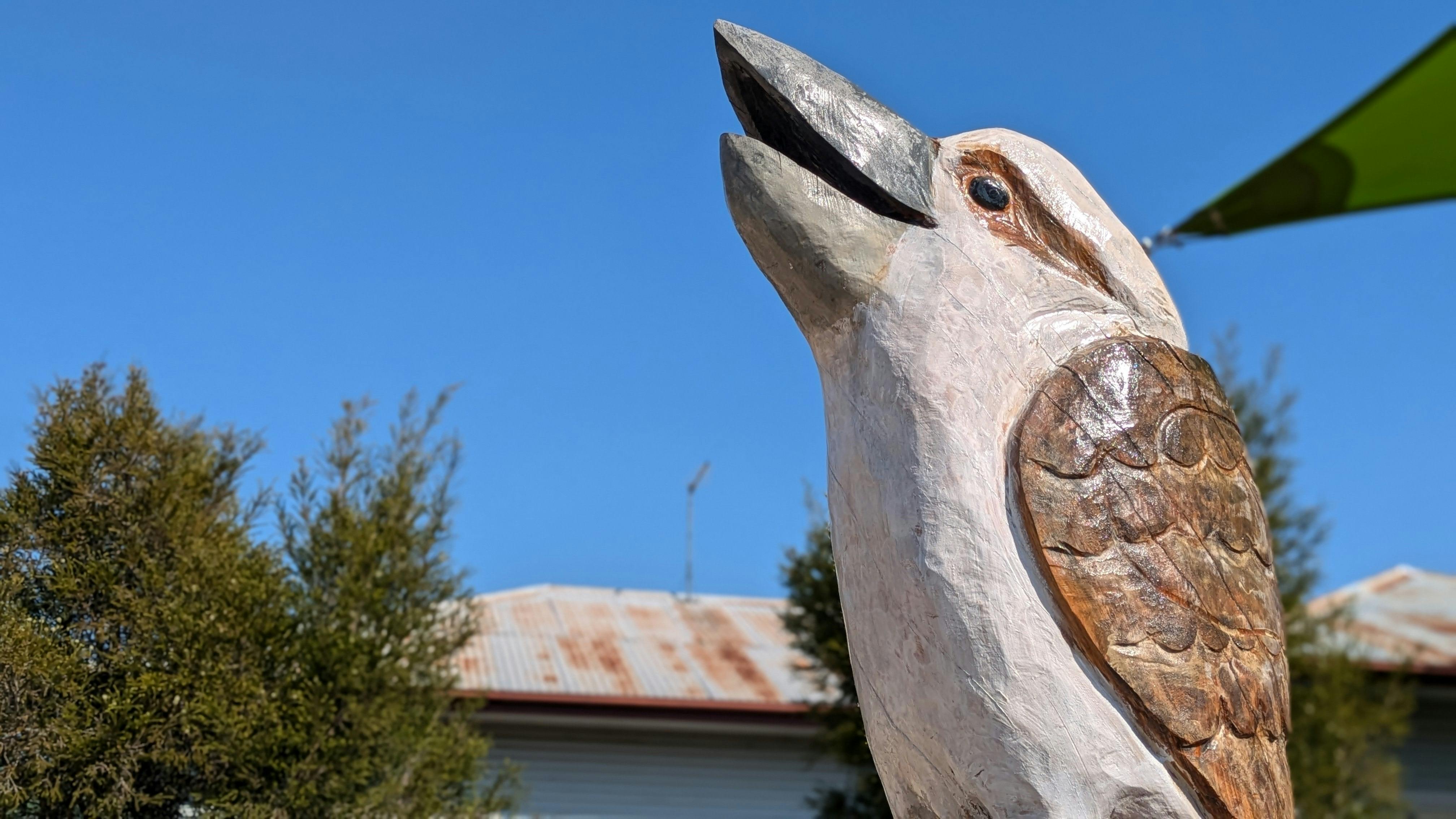Kookaburra Sculpture by Mark Ray