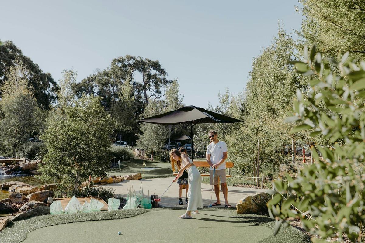 Award winning 18 hole mini golf