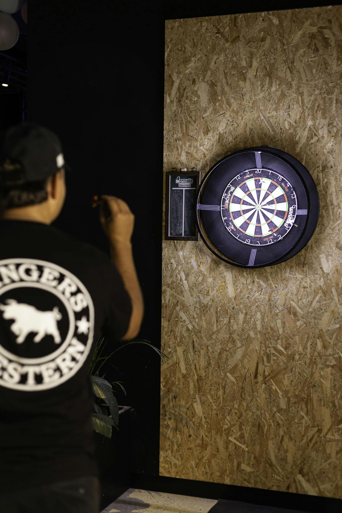 Dart Board at X-Golf Rockingham