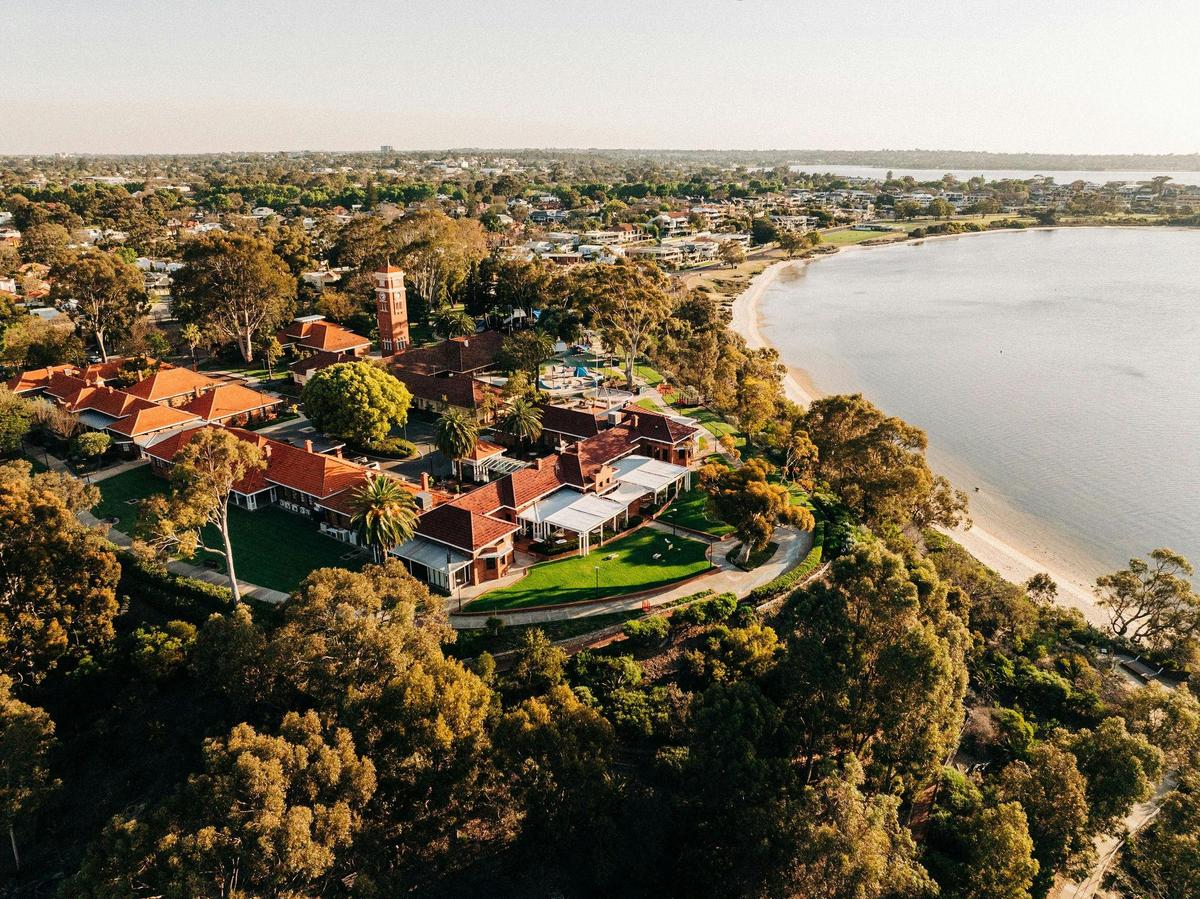 Heathcote Reserve from sky