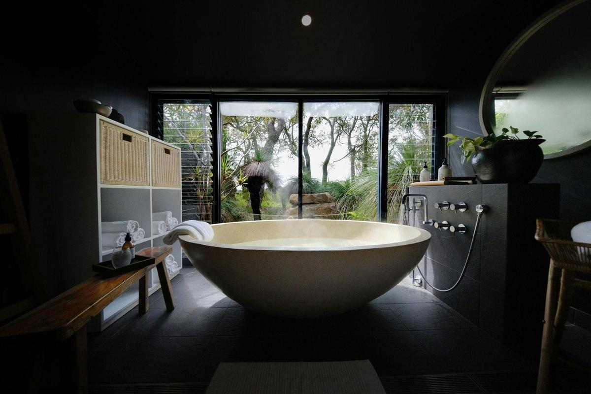 Bali baths in the purpose built Empire Spa