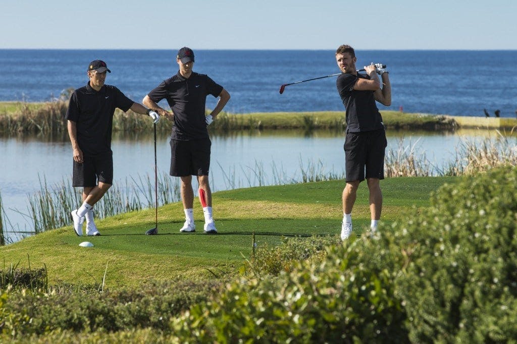 Manchester United Football Club at St. Michael's 