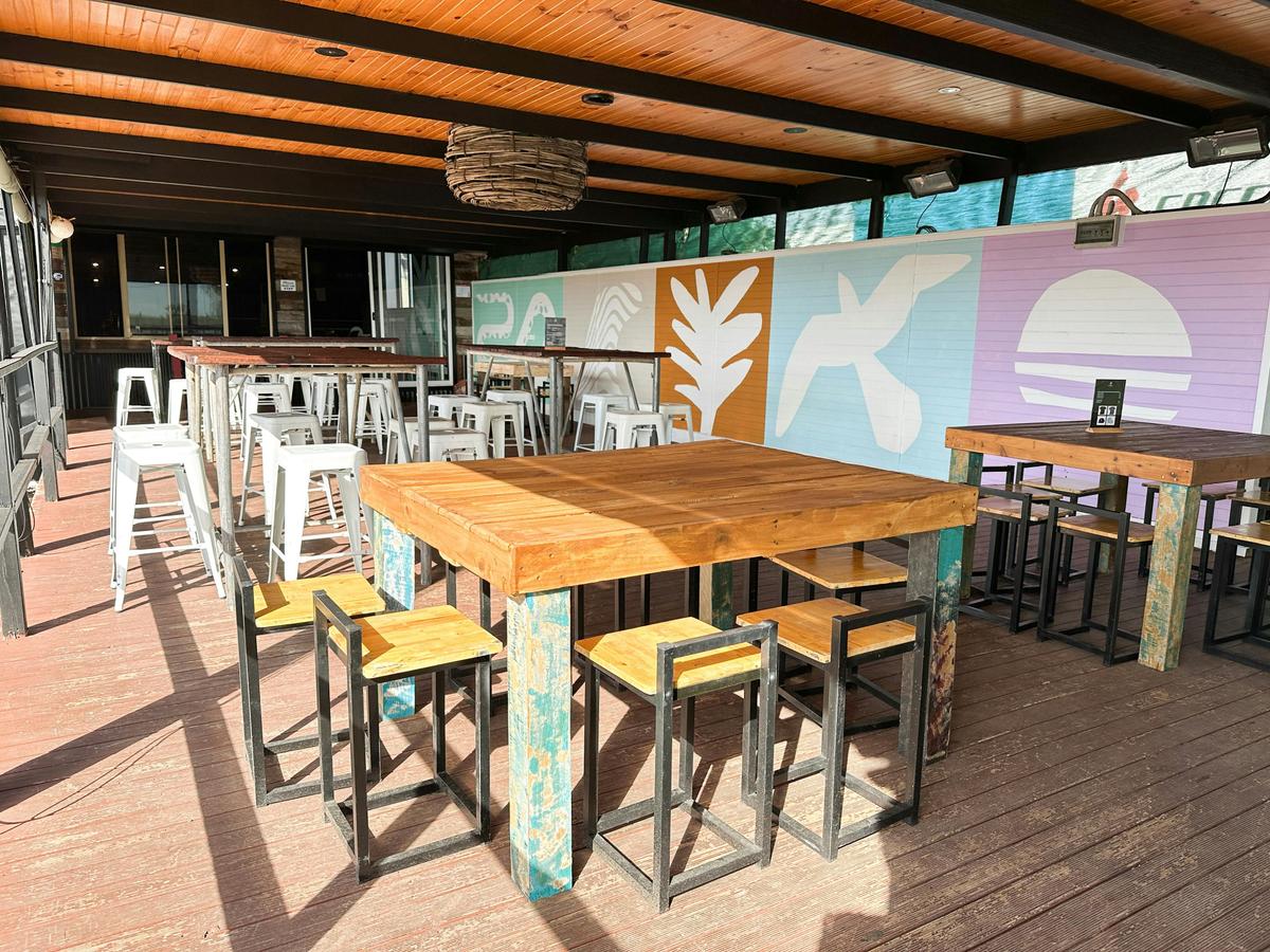 30 Knots Distillery Deck