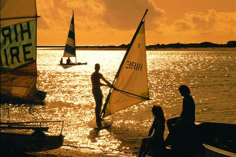Windsurfing and Surfing