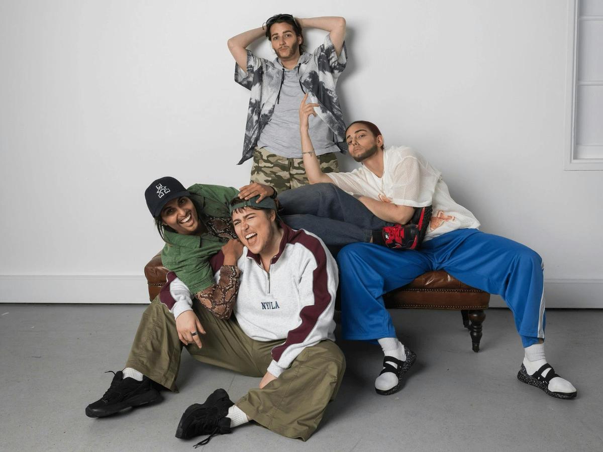 Big laughs, pop bangers and red flags. Get the gang together and book FUCCBOIS now.