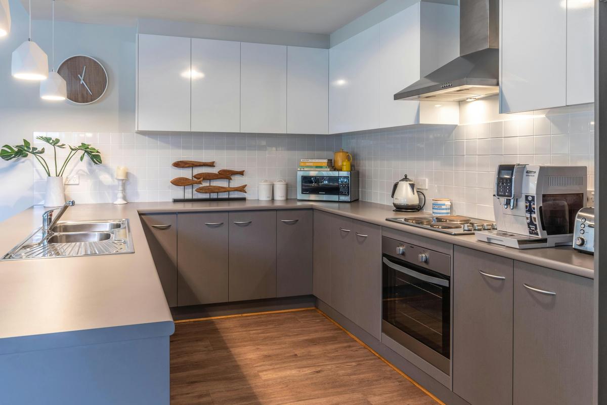 plenty of kitchen space