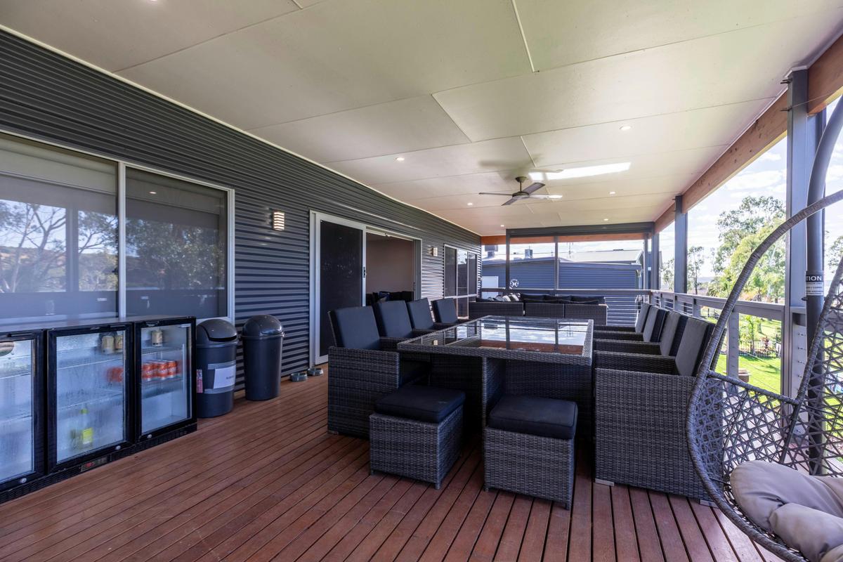 large well appointed decking