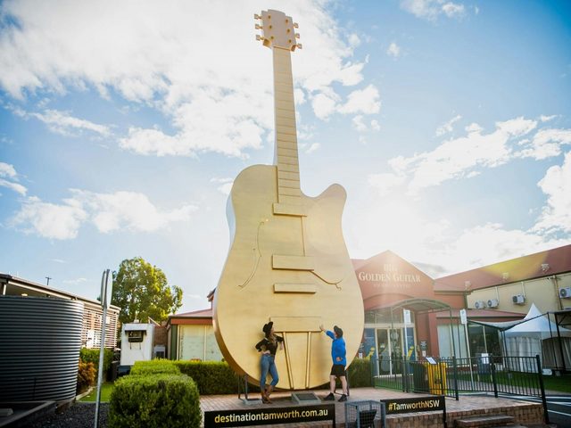 The Big Golden Guitar