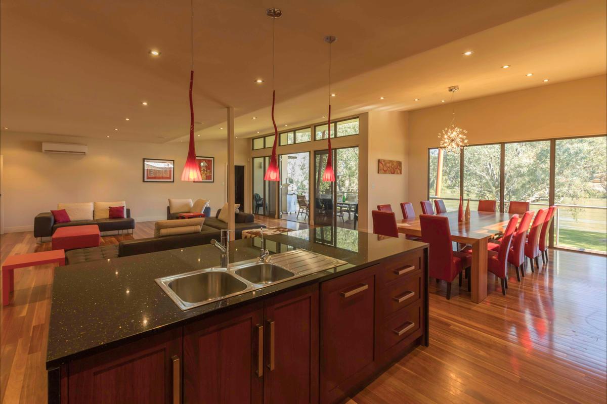 massive kitchen space