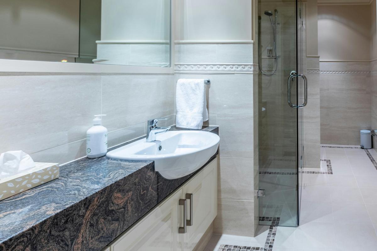 bright modern bathroom